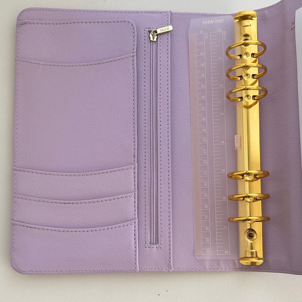 kikki.K Lavender Tablet/Planner Cover with Gold Diamond Accents - Picture 4 of 15